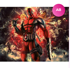 Deadpool diamond painting