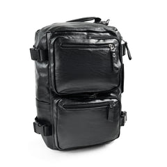 Leather 2 in 1 Backpack and duffel Bag