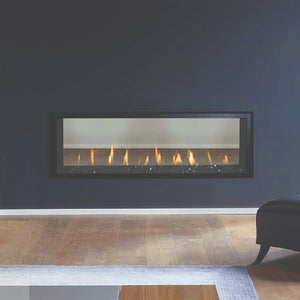 Superior Fireplaces DRL4000 Series 72" Linear Direct Vent Gas Fireplace, Electronic Ignition - Noble Appliances