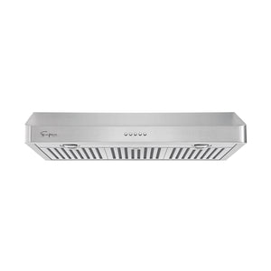 Empava Range Hood 30" Under Cabinet or Wall Mount Ducted with 500 CFM Fan in Stainless Steel - Noble Appliances - Robam Range Hood