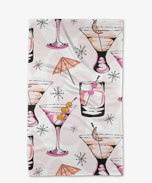 Geometry Tea Towel - Cocktail Hour