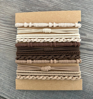 Boho Bracelet Ponytail Set - Freckles Chic