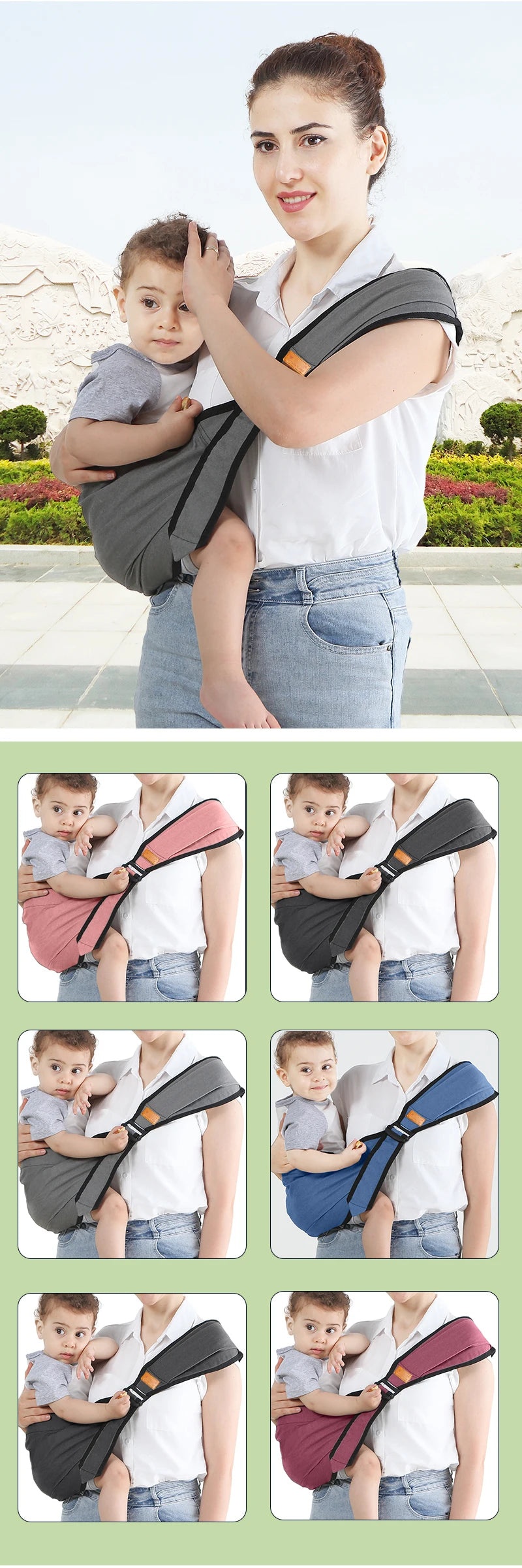 Sling Fácil Máximo Conforto - Ama Mamma