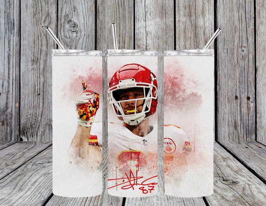 Travis Kelce is My Spirit Animal 30 oz Insulated Tumbler – Shut The Front  Door KC