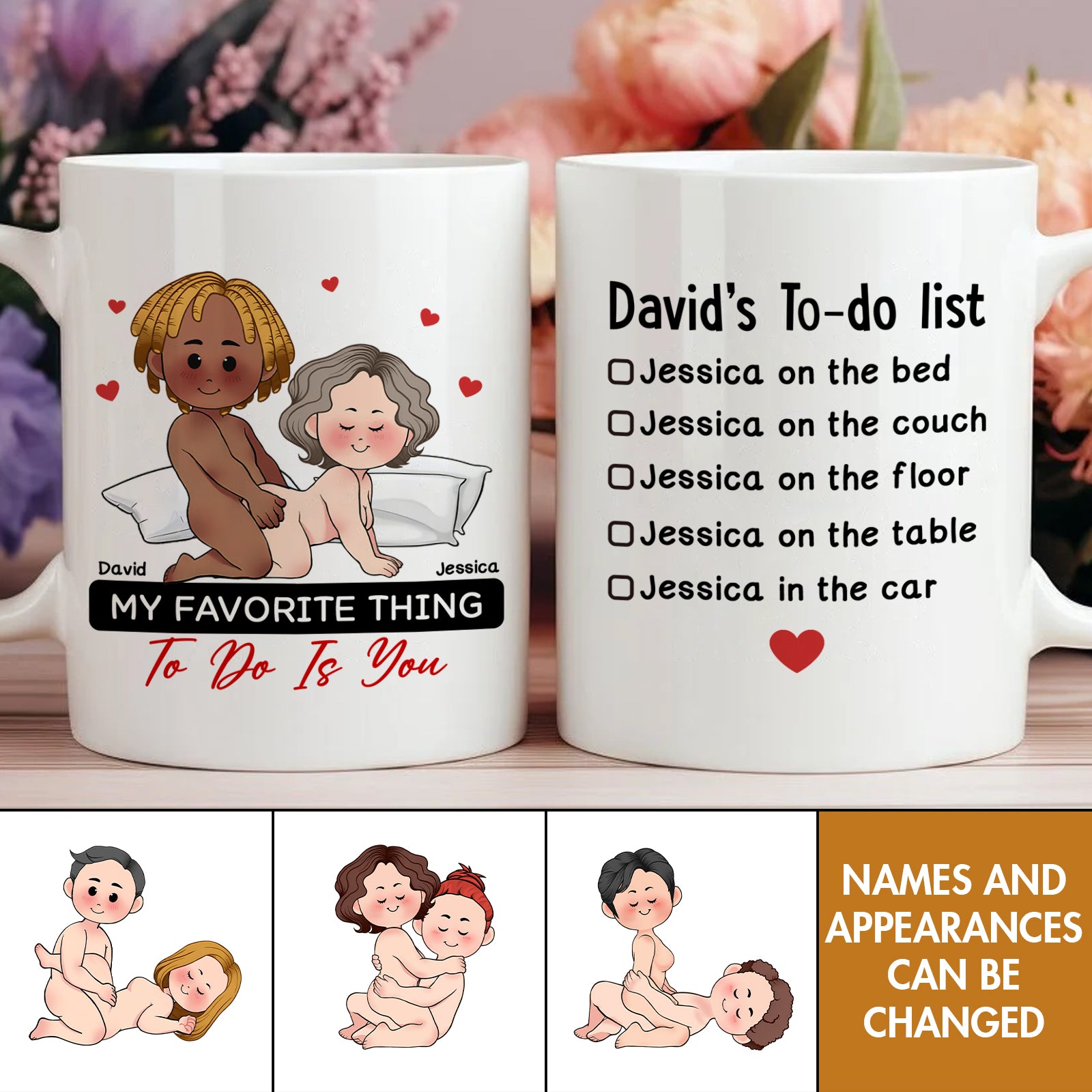 Couple - To Do List - Personalized Mug