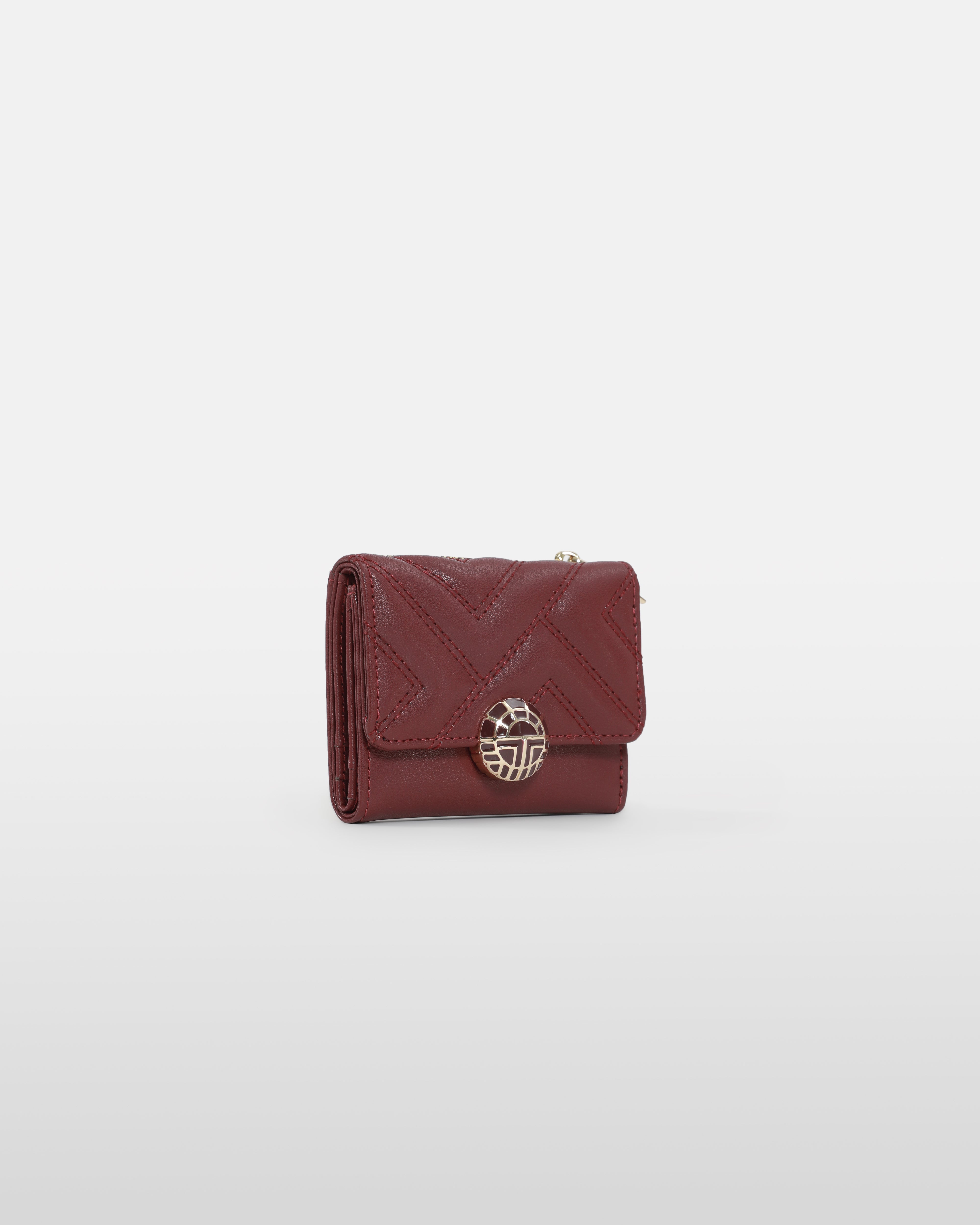 Louis Feraud Red calfskin wallet