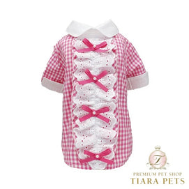 リュクスバーディ Luxe birdie ジュネスシャツ【小型犬 犬服 トップス シャツ セレブ】