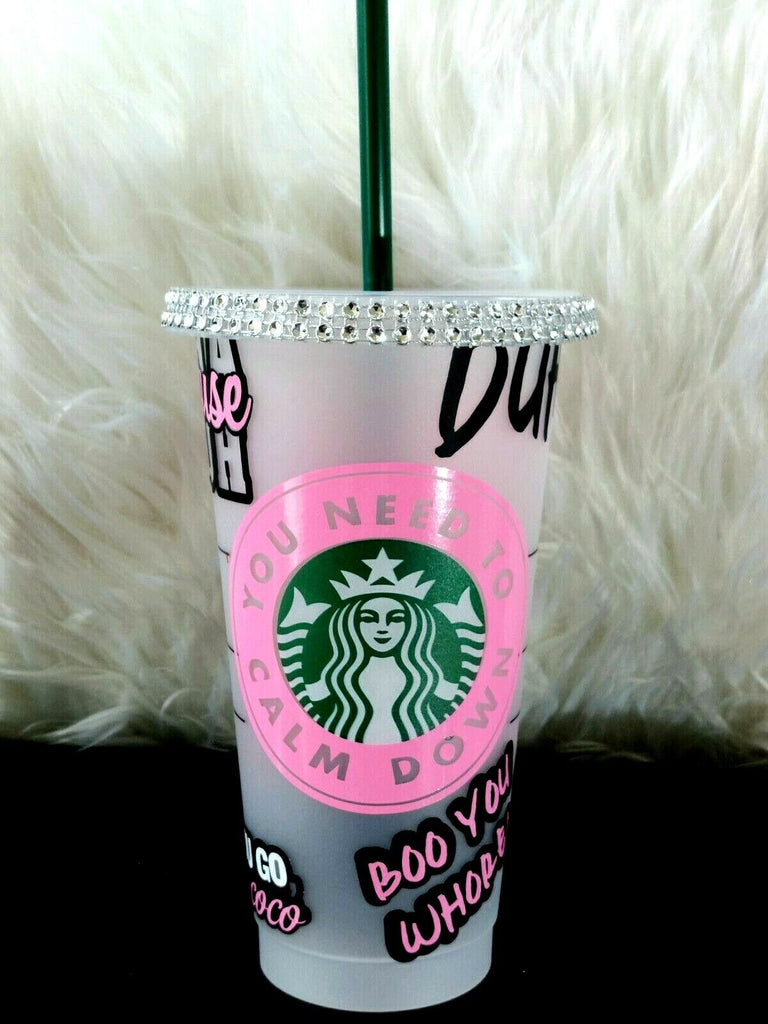 MEAN GIRLS 20oz. Stainless Steel Tumbler, Iced Coffee Tumbler Sublimation.