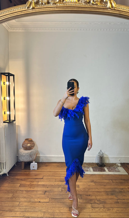 Robe effet bandage top