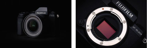 Fujifilm X-S20 ความสามารถในการถ่ายภาพได้กว่า 750 เฟรม ซึ่งมากกว่ารุ่นก่อนหน้า (X-S10) ถึง 2 เท่า และ Back-Illuminated 26.1MP Sensor “X-Trans™ CMOS 4” และหน่วยประมวลผลภาพความเร็วสูง “X-Processor 5”
