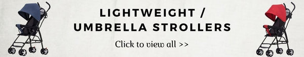 Super light weight strollers - Umbrella Type