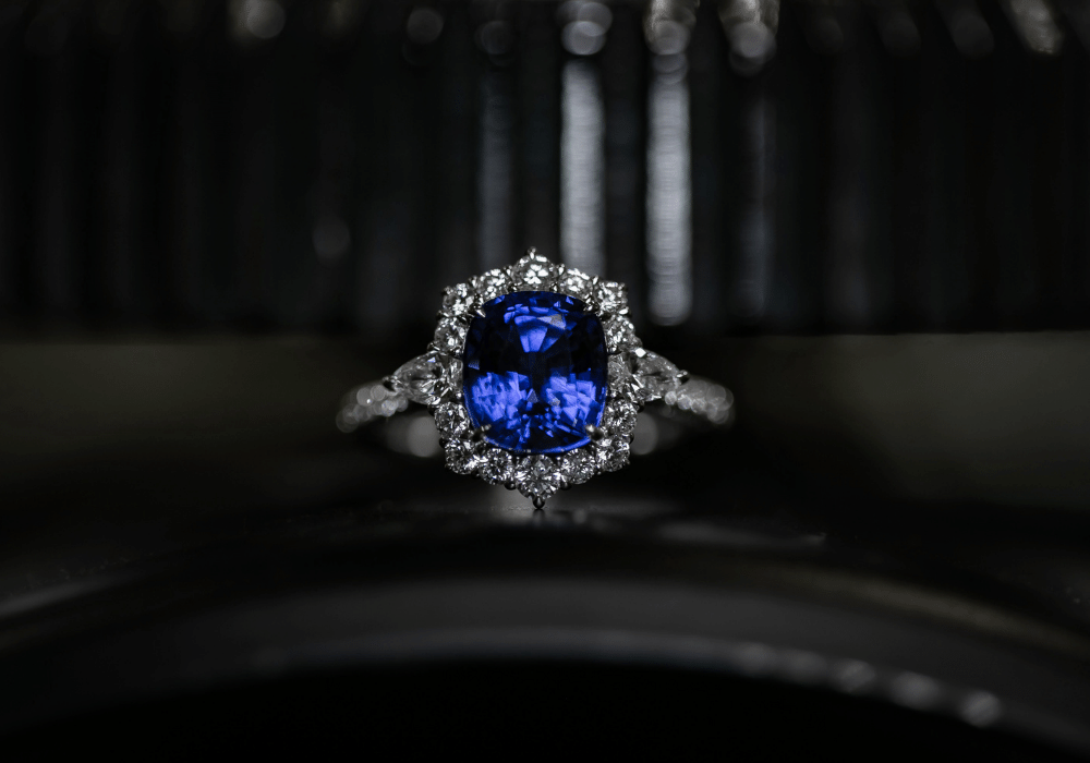September Birthstone - The Sapphire - Blue sapphire ring -