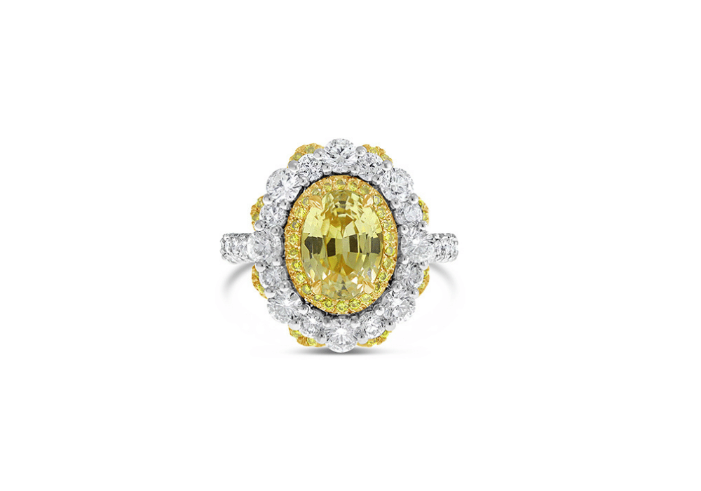 September Birthstone - The Sapphire - Yellow Sapphire ring -