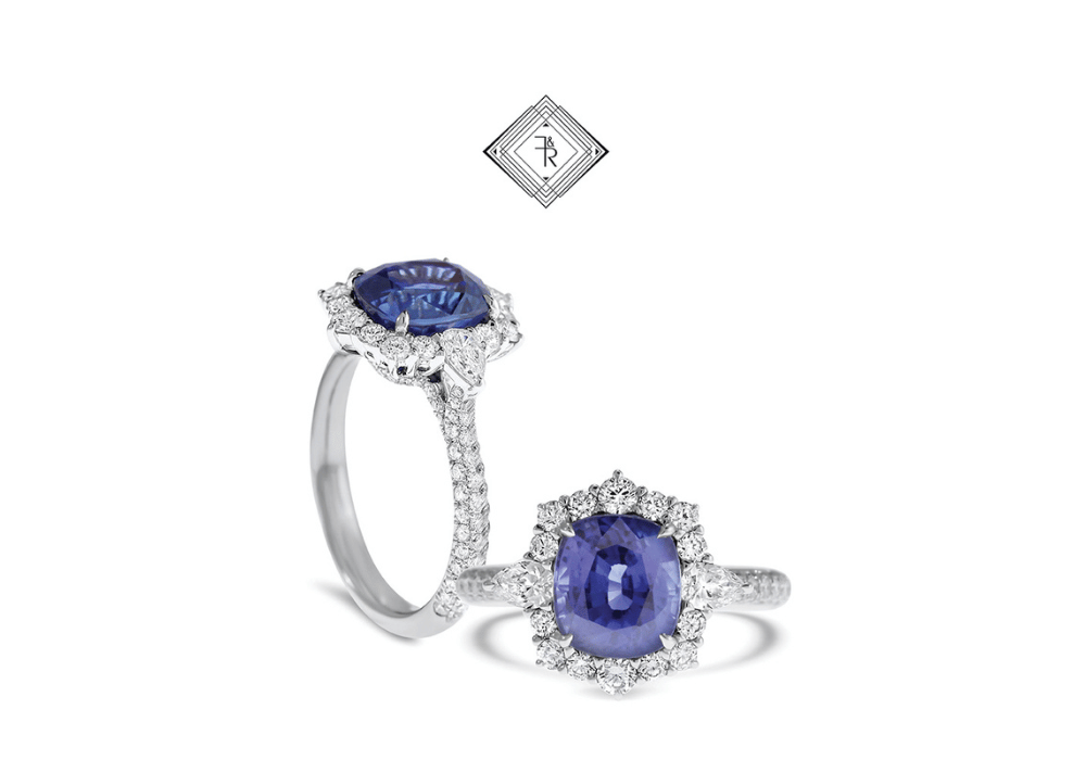 The gemstone engagement ring - Sapphire -