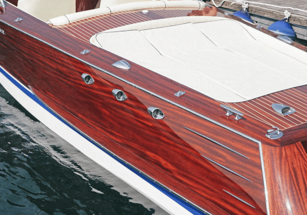 The Most Romantic Proposal Locations in Sydney  - Italian wooden speedboat -