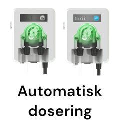 Automatisk dosering till pool som klor dosering samt pH justering