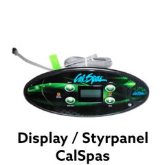 Display och styrpanel från CalSpas