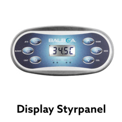 Display/ Styrpanel för spabad finns för flera olika märken och modeller