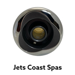 Jets av olika modeller som sitter i spabad från Coast Spas