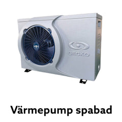 Värmepumpar anpassade till spabad