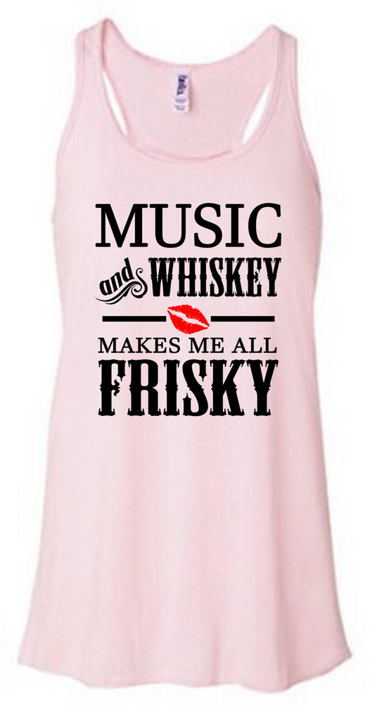 Music and Whisky Makes me all Frisky Tank Top – Original James Tee