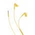 ROCK Space ES07 3.5mm Interface Stereo Music In Ear Wired Earphone(Yellow)