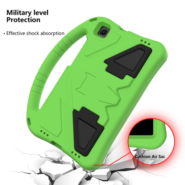 For Samsung Galaxy Tab A 8.0 (2019) T290 T295 EVA Flat Anti Falling Protective Case Shell ...(Green)