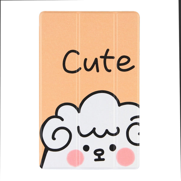 For Samsung Galaxy Tab A7 10.4 (2020) Coloured Drawing Pattern Horizontal Flip Leather Case...(Cute)