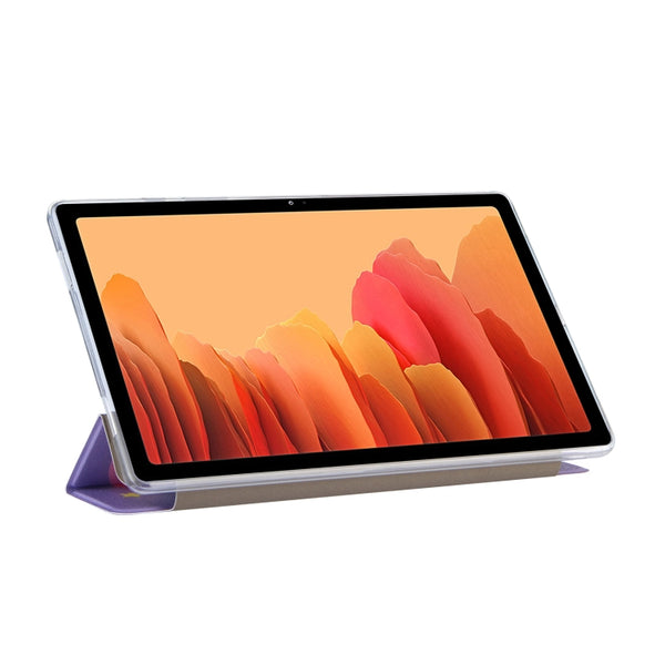 For Samsung Galaxy Tab A7 10.4 (2020) Coloured Drawing Pattern Horizontal Flip Lea...(Rainbow Horse)