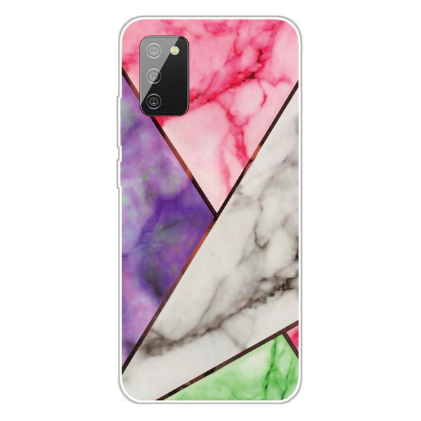 For Samsung Galaxy A02s (EU Version) A Series Marble Pattern TPU Protective Case(HC-A11)