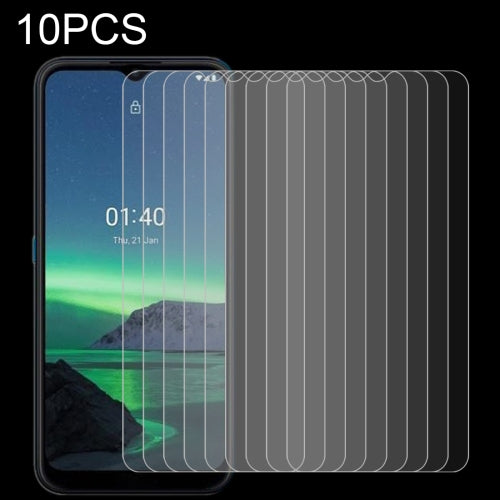 For Nokia 1.4 10 PCS 0.26mm 9H 2.5D Tempered Glass Film