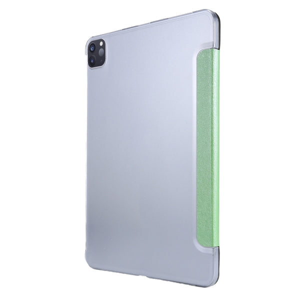 For iPad Pro 12.9 2022 2021 Silk Texture Three | fold Horizo