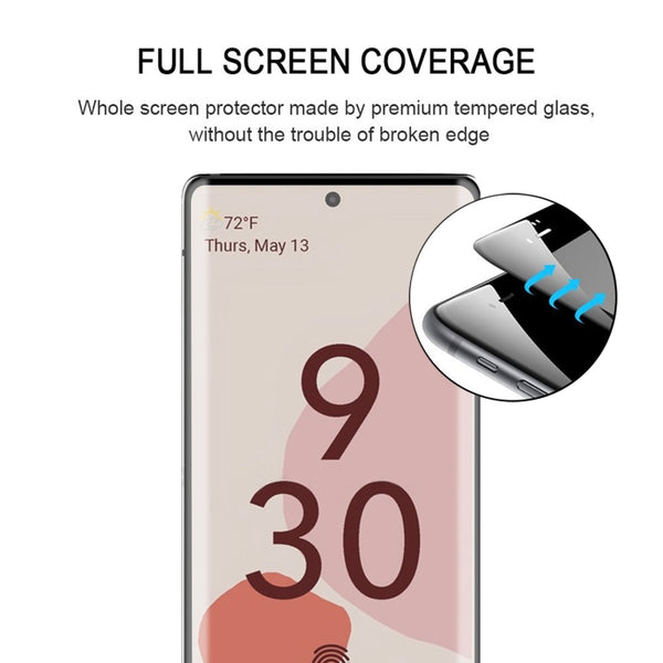 For Google Pixel 6 Full Glue Full Cover Screen Protector Tem