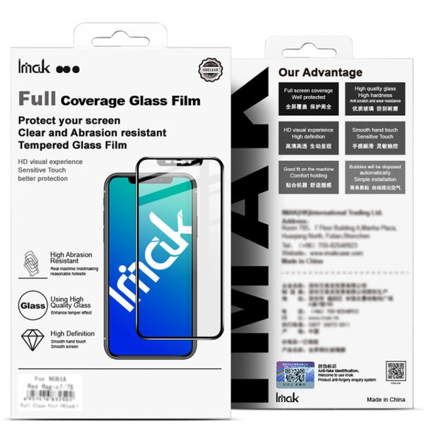 For iPhone 13 mini IMAK 9H Surface Hardness Full Screen Tempered Glass Film Pro Series