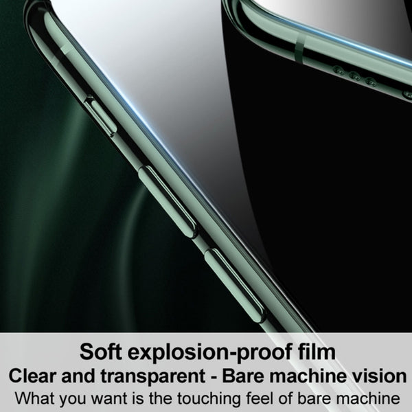 For iPhone 13 mini 2pcs IMAK Curved Full Screen Hydrogel Film Back Protector