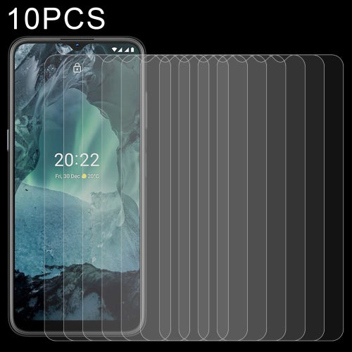 10 PCS 0.26mm 9H 2.5D Tempered Glass Film For Nokia G21 G11