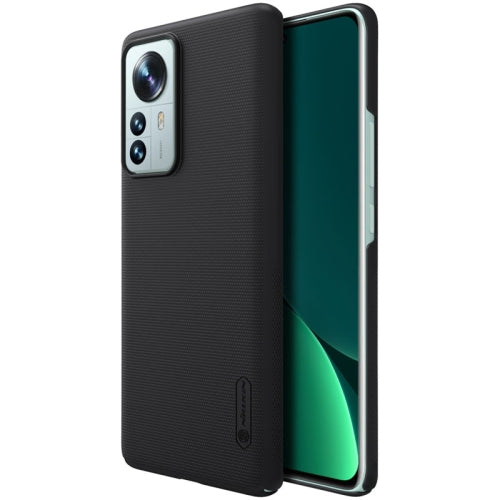 For Xiaomi 12 Pro NILLKIN Frosted PC Phone Case(Black)