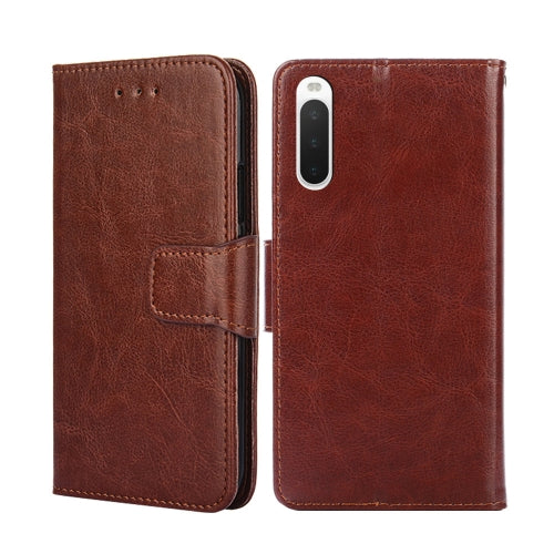 For Sony Xperia 10 IV Crystal Texture Leather Phone Case