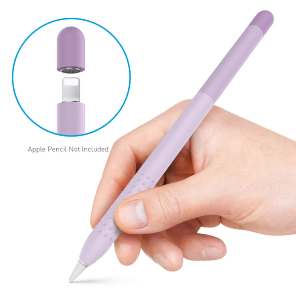 DUX DUCIS Gradient Silicone Stylus Protective Case for Apple Pencil 1st Gen(Purple)