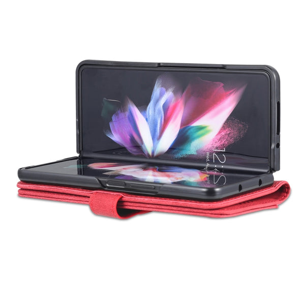 For Samsung Galaxy Z Fold4 AZNS Dream II Skin Feel PU TPU Horizontal Flip PU Phone Case(Red)