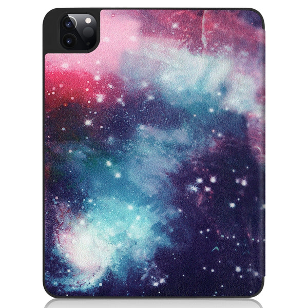 For iPad Pro 11 inch 2020 Painted TPU Smart Tablet Holster With Sleep Function & T...(Galaxy Nebula)