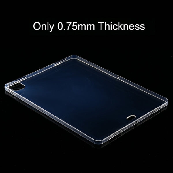 For iPad Pro 12.9 inch 2022 2021 2020 0.75mm HD Transparent TPU Protective Tablet Case