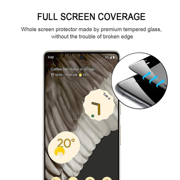 For Google Pixel 7 Pro 3D Curved Edge Full Screen Tempered G