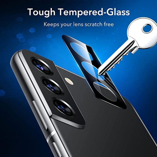 For Samsung Galaxy S23 5G 2pcs 3D Edge Glue Tempered Glass Full Film with 2pcs Aluminum Lens Film...