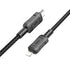 hoco X94 Leader PD 20W USB-C Type-C to 8 Pin Charging Data Dable, Length:1m(Black)