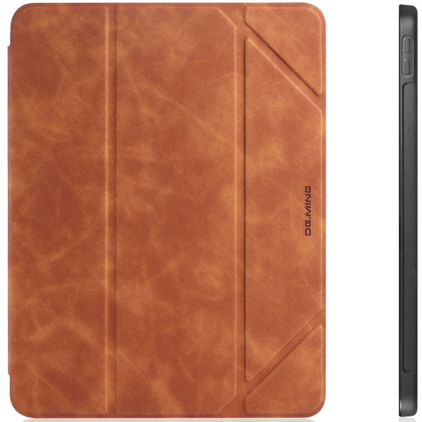 For iPad Pro 11 (2020) DG.MING See Series Horizontal Flip Leather Tablet Case with Holder ...(Brown)