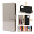 For Samsung Galaxy Note20 Ultra Color Splicing Horizontal Flip Leather Case with Holder & C...(Grey)