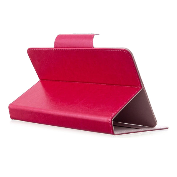 For 7 inch Tablets Universal Solid Color Horizontal Flip Lea