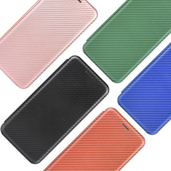 For Google Pixel 3 Carbon Fiber Texture Horizontal Flip TPU