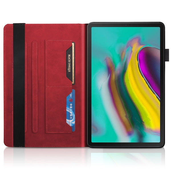 For Samsung Galaxy Tab S5e 10.5 T720 Life Tree Series Horizontal Flip Leather Case with Hold...(Red)